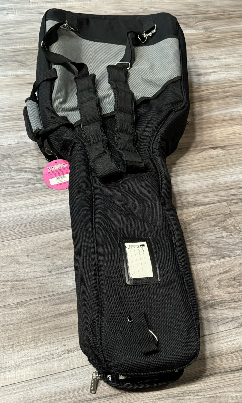 Kinsman KPDG2 Premium Dreadnought Guitar Black Carry Bag Case