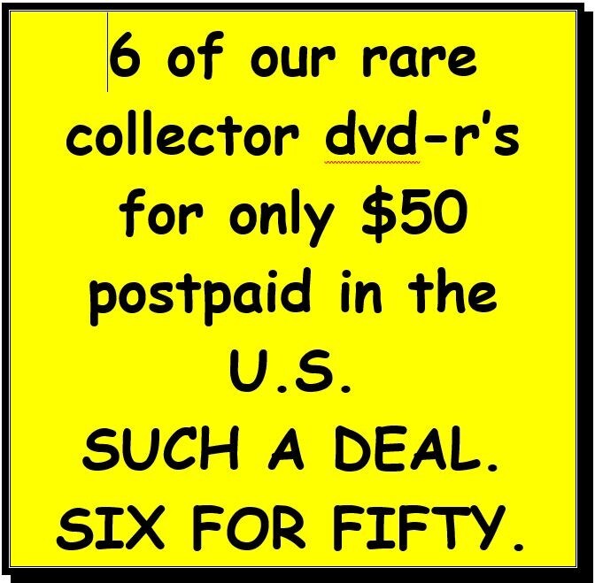 Trash Drive-in Weird RARE WILD [U-PICK 6 dvd-r's from 200+ for $50 p-pd. in US!]