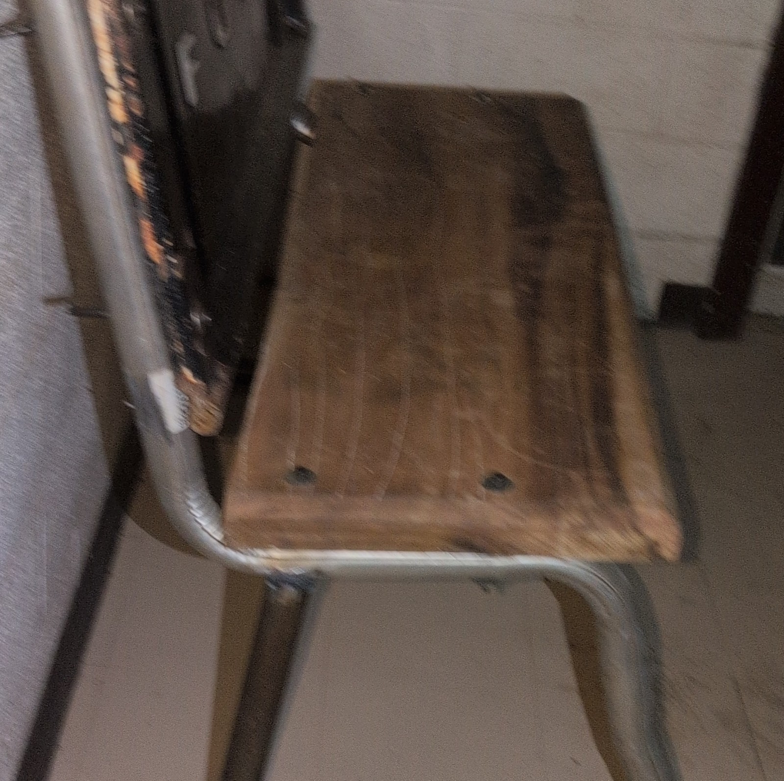 Vintage ford tailgate 1968 crafted into a extra large bench.