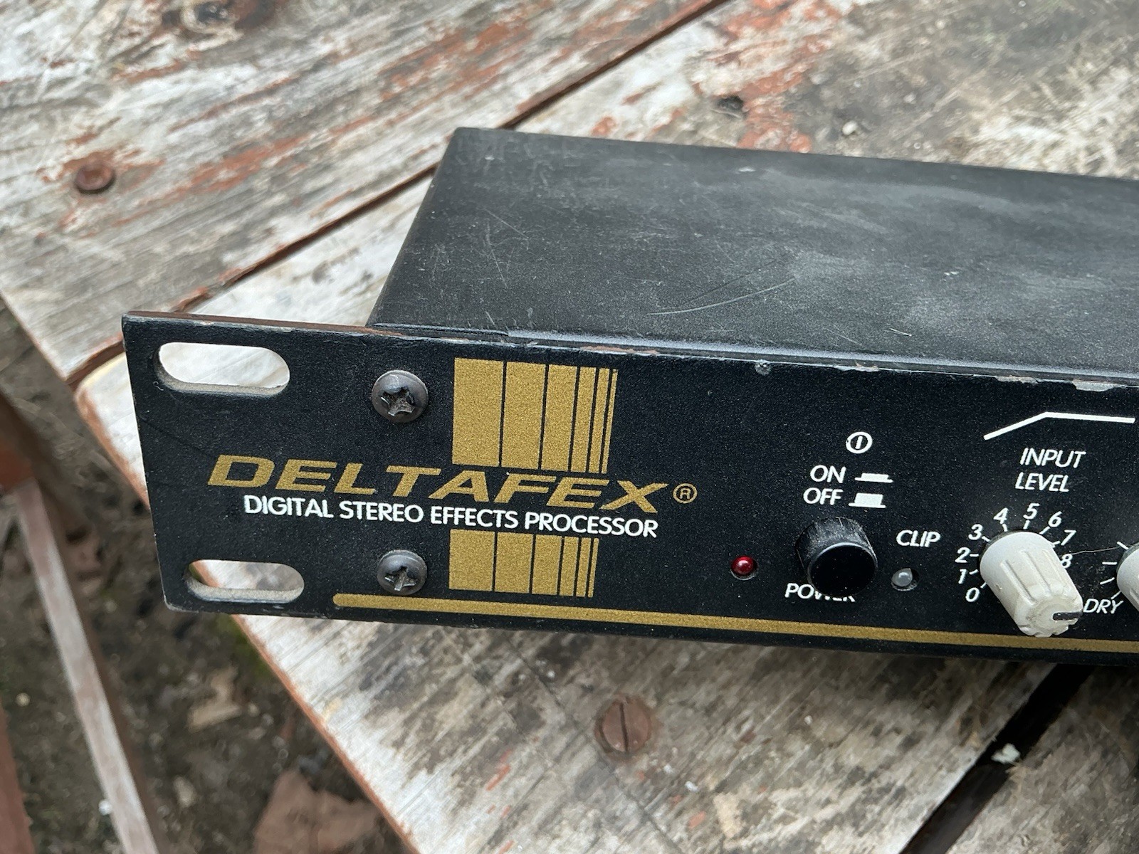 Peavey Deltafex W/O Digital Rackmount Effects Processor & Power Supply TESTED