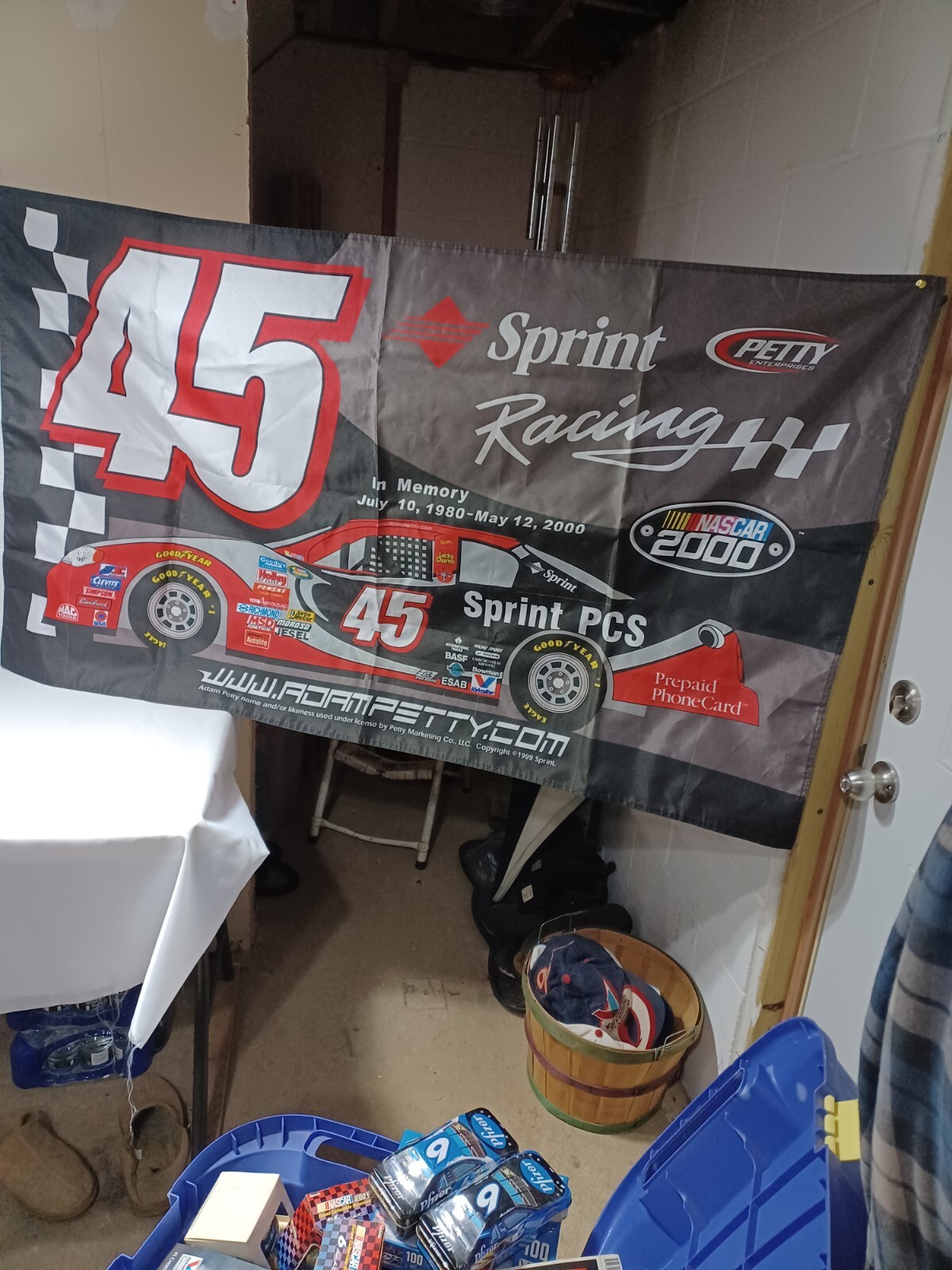 A Flag In honor of one who gave his all/ Adam Petty