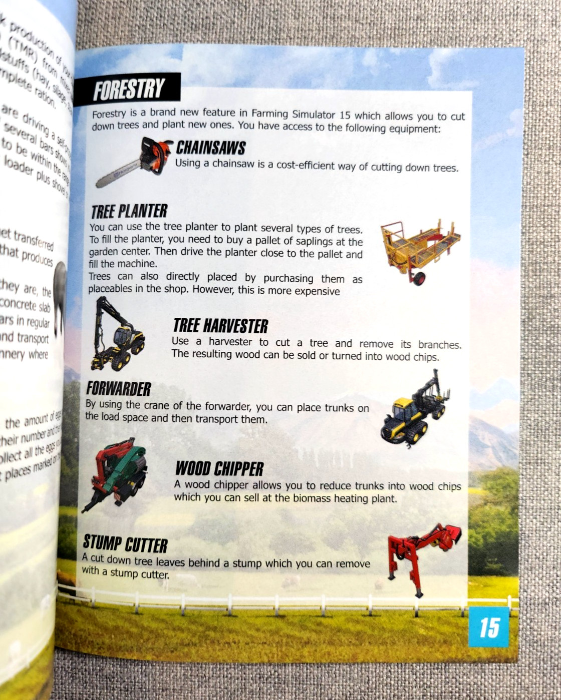 Farming Simulator 15 Instruction Manual Only - PlayStation 3