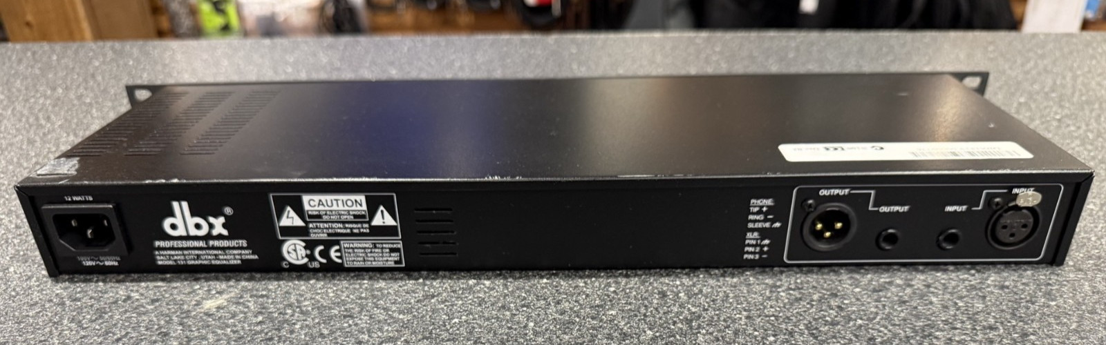 dbx 131 Graphic Equalizer