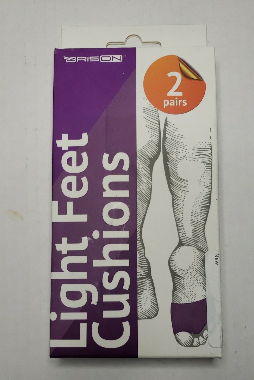 Brison Light Feet Cushions For Walking On Heels(2-pairs)
