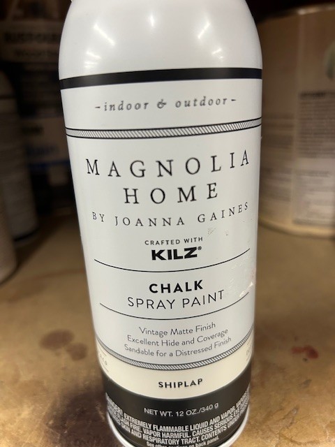 NEW Magnolia Home (w KILZ) Chalk Interior/Exterior Spray Paint SHIPLAP FREE SHIP