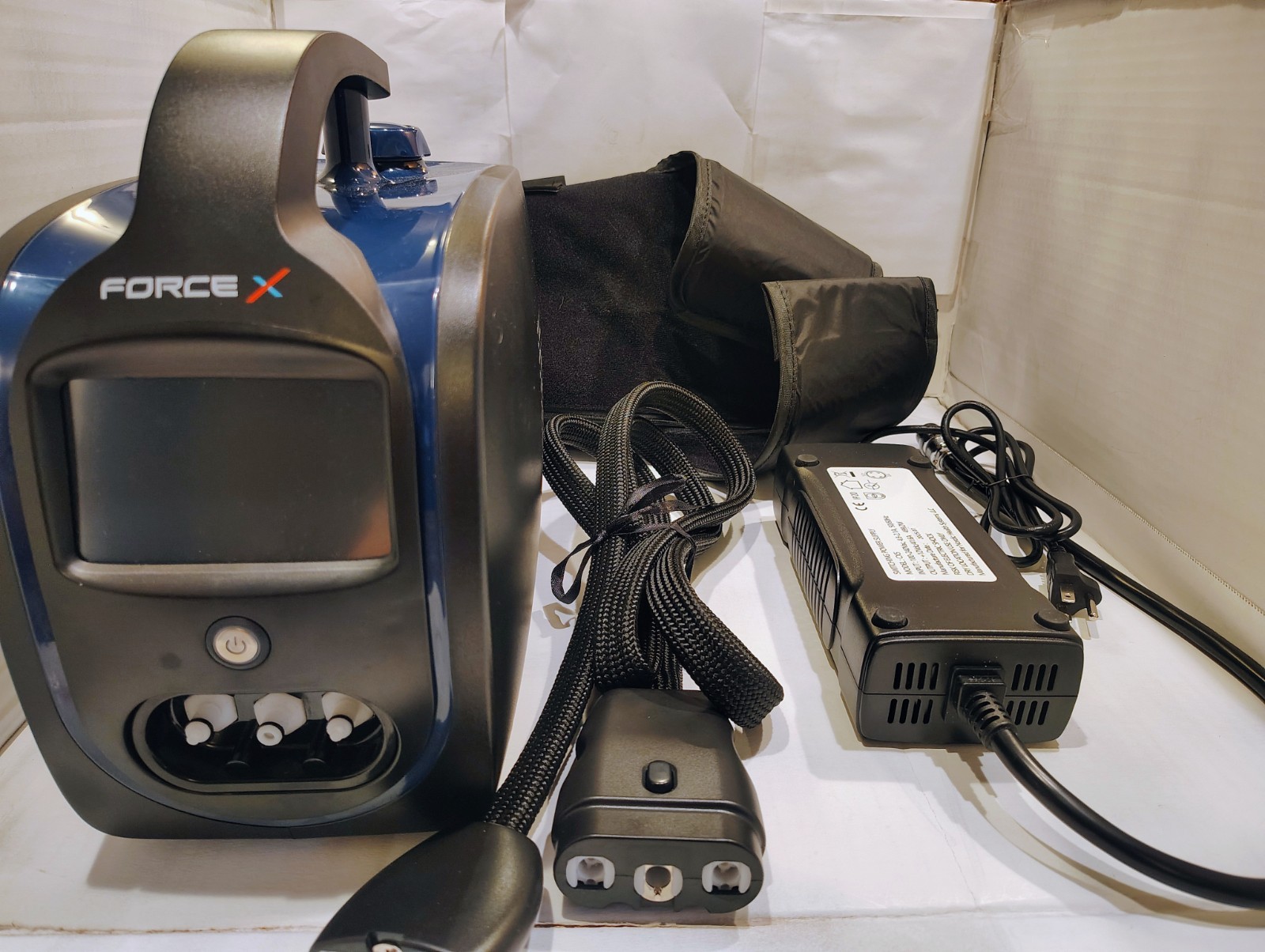 Force X CX5 Hot & Cold Water Circulating Therapy System & Knee Wrap WORKS!