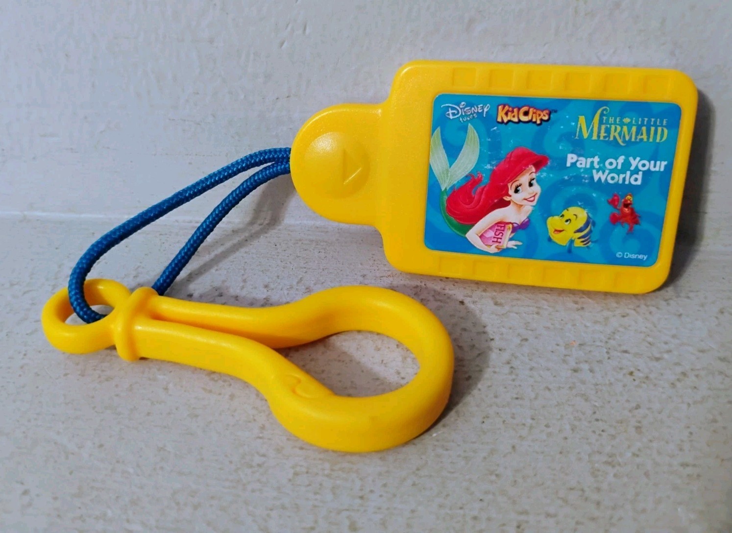 Vintage Disney Kid Clips Cartridge The Little Mermaid Part Of Your World WORKS