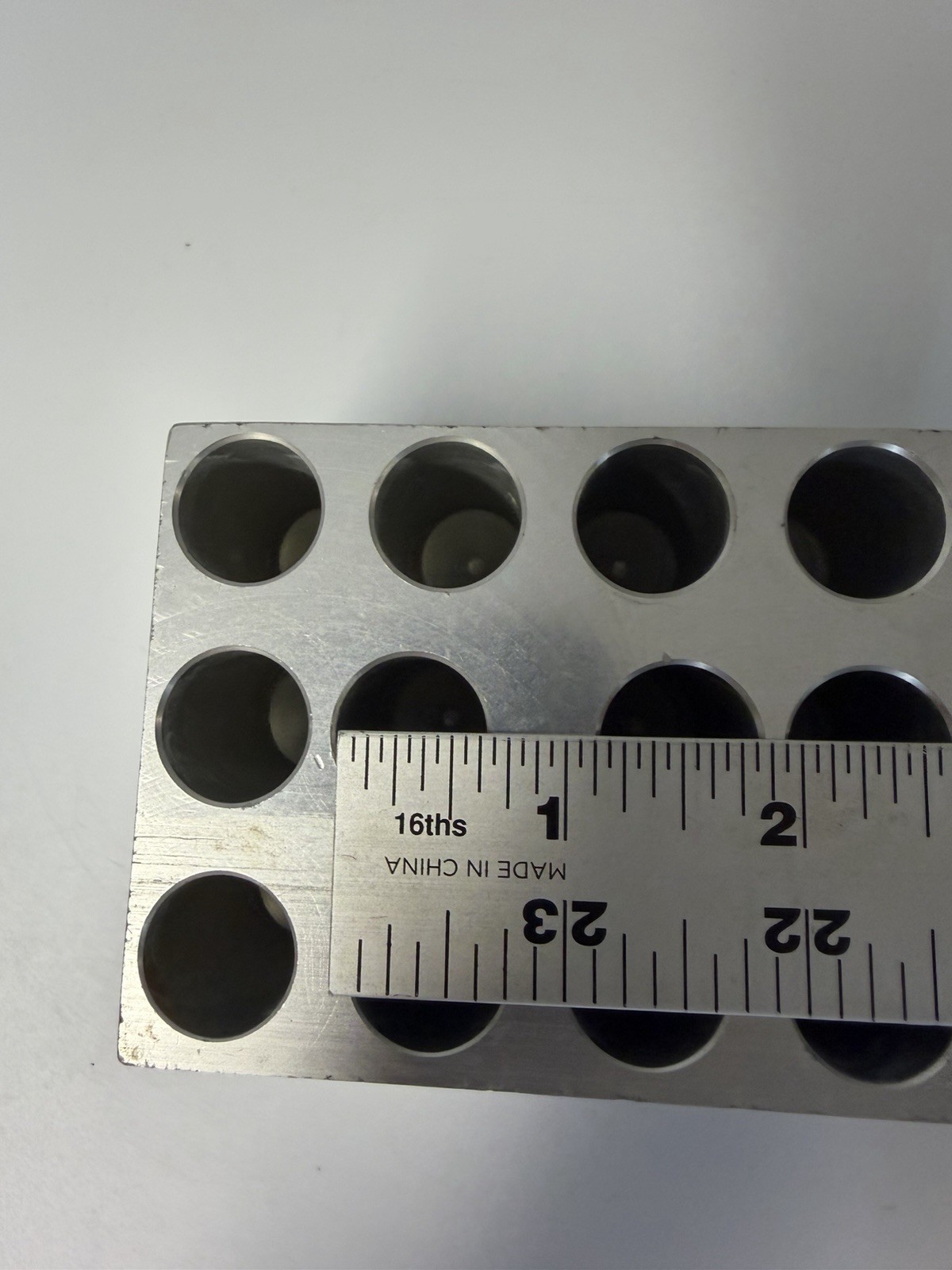 Aluminum Dry Bath Block 15/16 mm