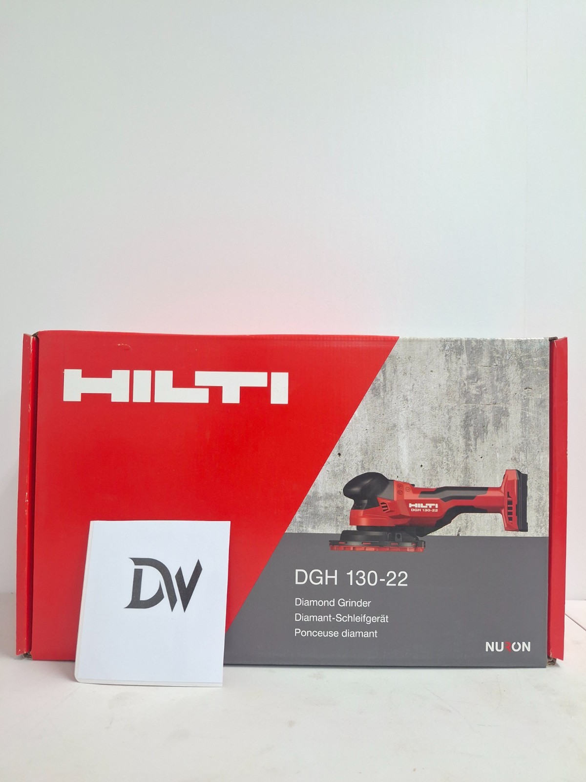 HILTI Nuron Cordless Concrete Grinder 125mm 5 inch DGH 130-22 / Bare Tool
