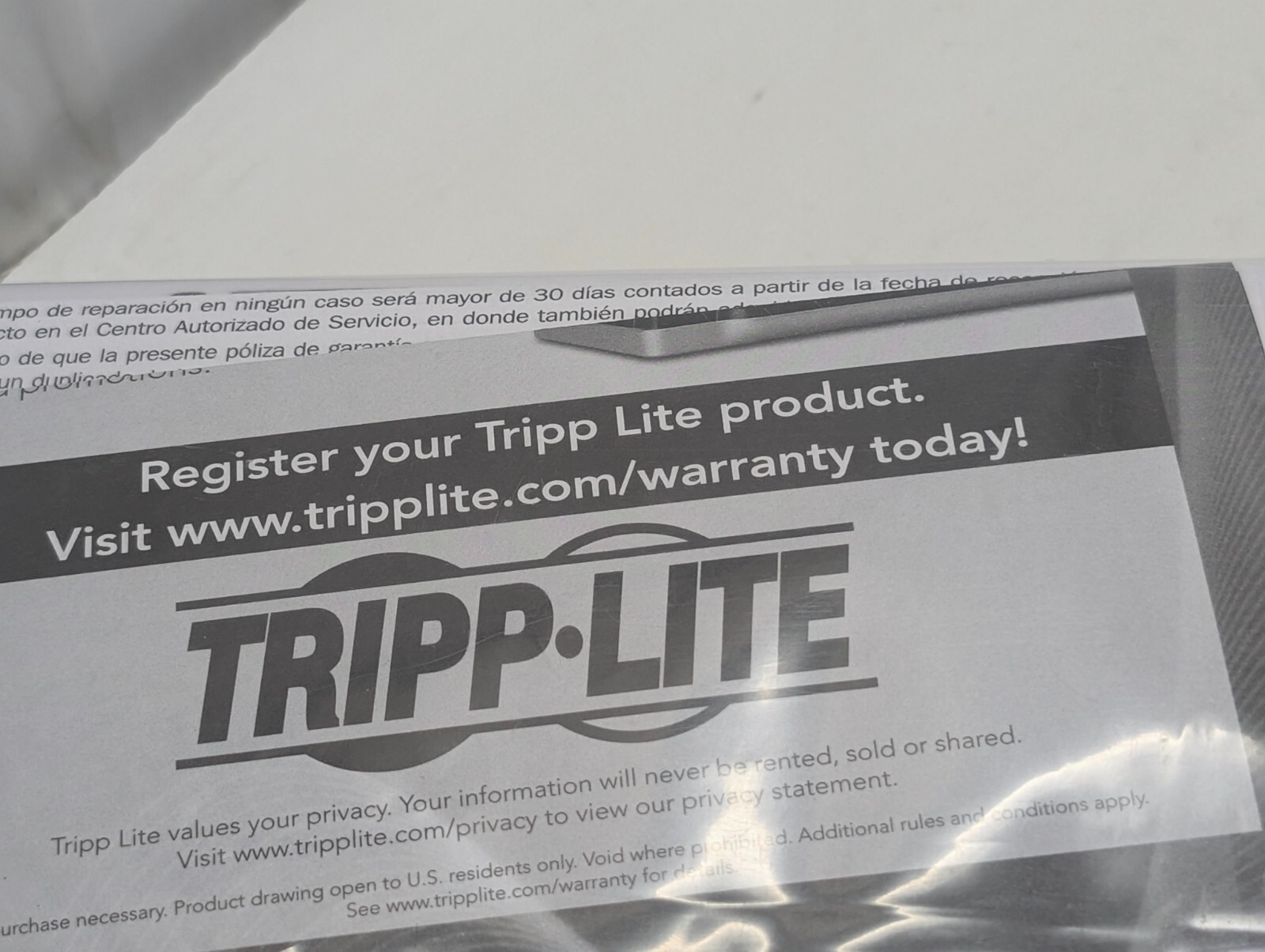 Tripp Lite N252-024 24-Port Cat6 Cat5 Patch Panel Rackmount