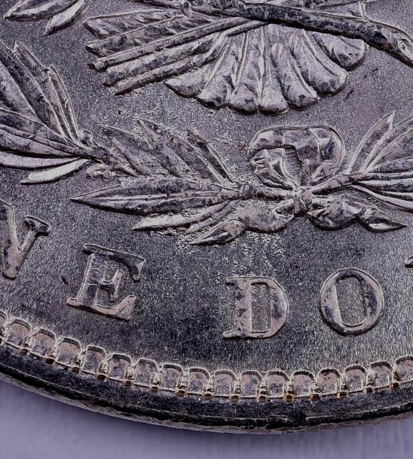 1897 Morgan Silver Dollar - Top 100 VAM 6A Pitted Reverse
