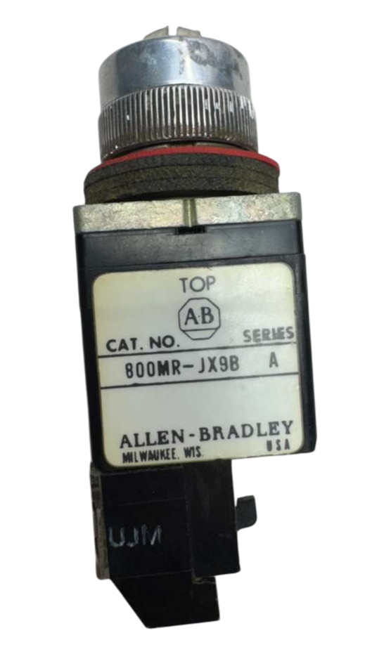 Allen-Bradley 800MR-JX9B Selector Switch 3-Position Spring Return from Right
