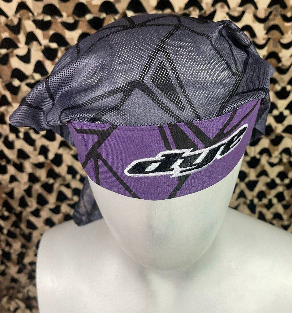 NEW 2014 Dye Head Wrap - Infused Purple/Black/Grey
