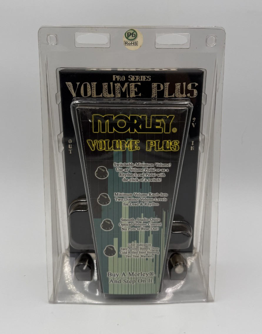 Morley Pro Series Volume Plus Guitar Effects Pedal