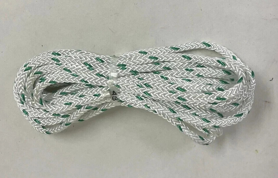 BUCKINGHAM MFG, Yale Cordage 1/2 inch BB-12 Handline Rope, 255030  59'