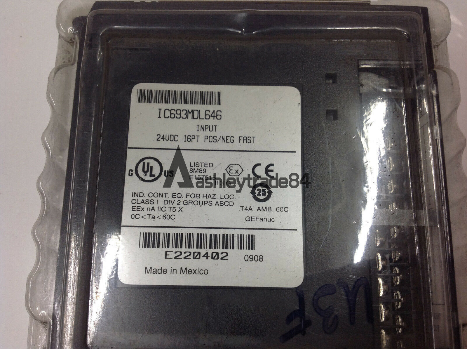 1PC NEW GE FANUC INPUT MODULE IC693MDL646