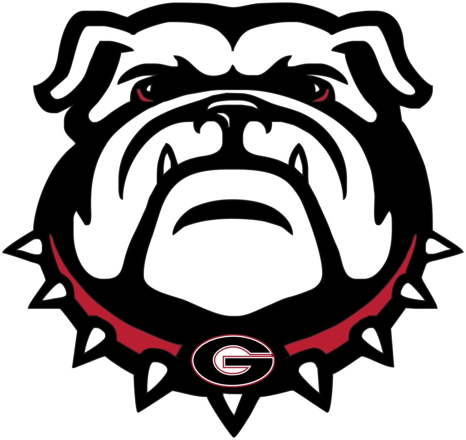 Georgia Bulldogs - Die Cut Laminated Vinyl Sticker All Weather Safe 2"-52"