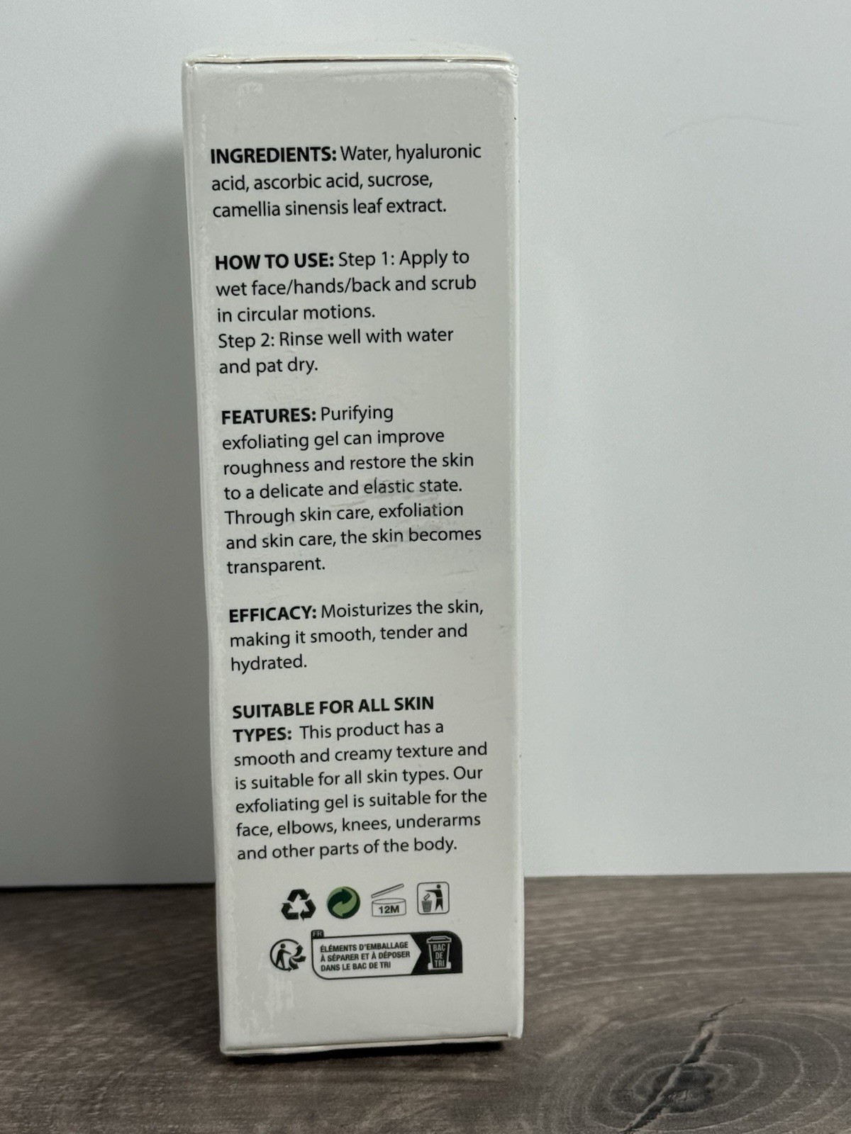 Purifying Exfoliating Gel Greteam Exfoliating Scrub Purifying Exfoliating Gel-US