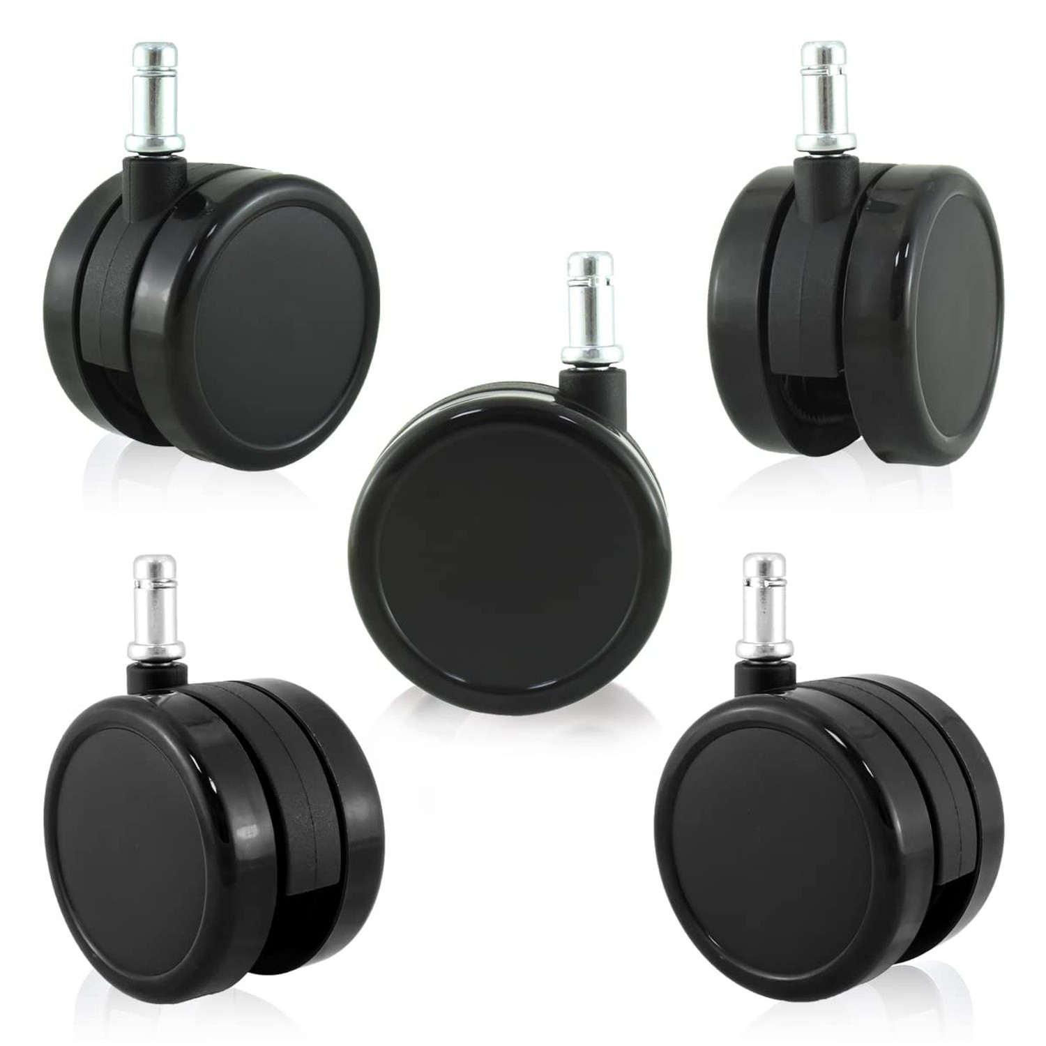 Enjoy Caster | 3 Inch Office Chair Casters for Herman Miller Aeron Steelcase ...