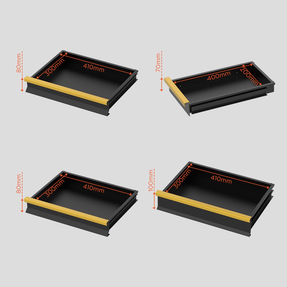 Rolling Tool Storage Heavy Duty Garage Trolley Workshop Diagnostic Service Cart