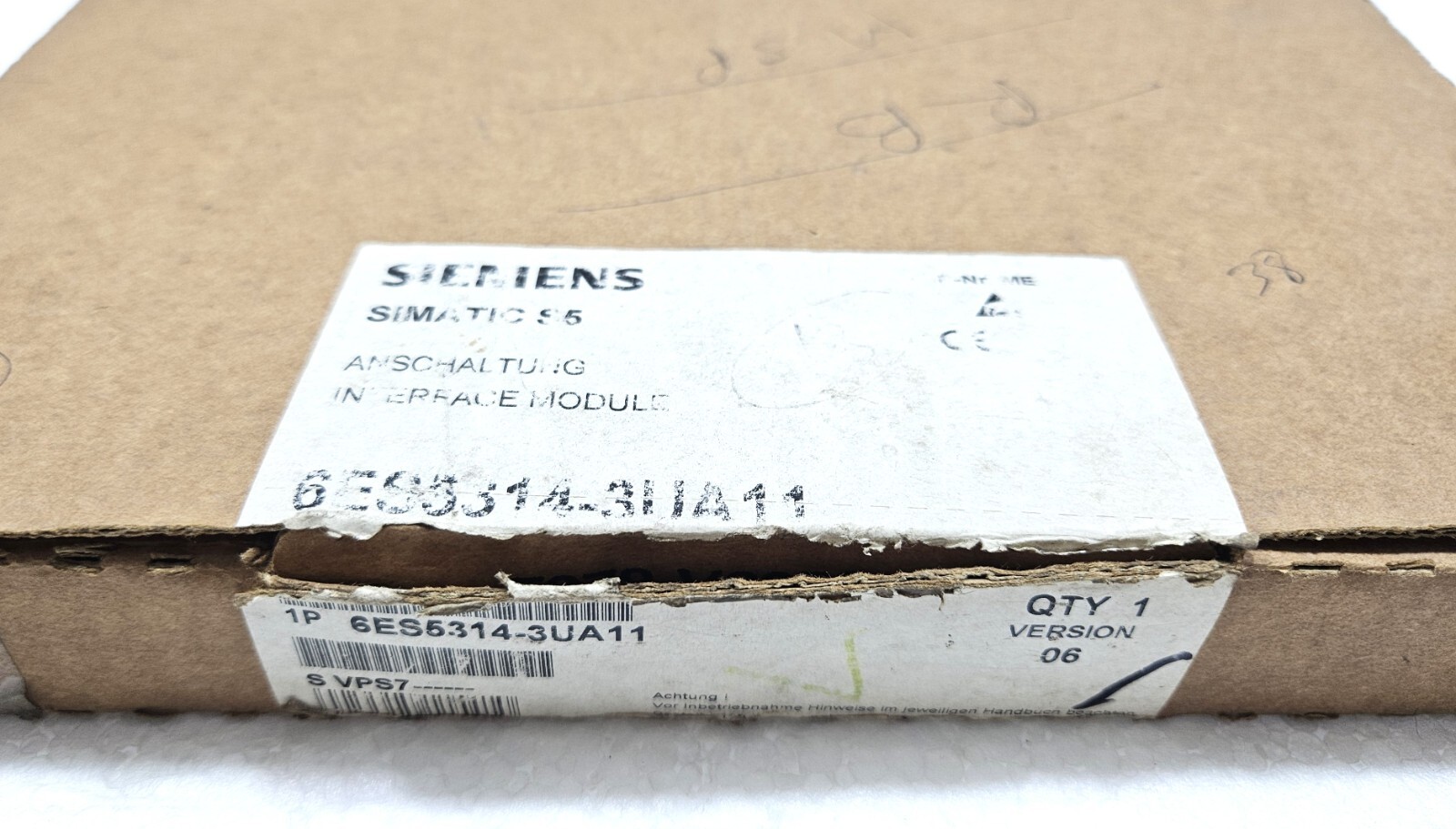 SIEMENS SIMATIC S5 INTERFACE MODULE CIRCUIT CARD 6ES5314-3UA11