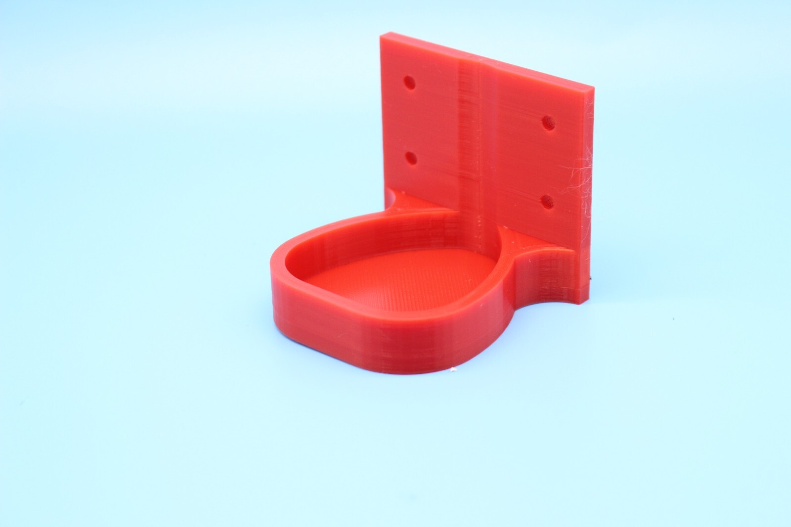 Red M12 Rotary Tool Wall Mount Milwaukee M12