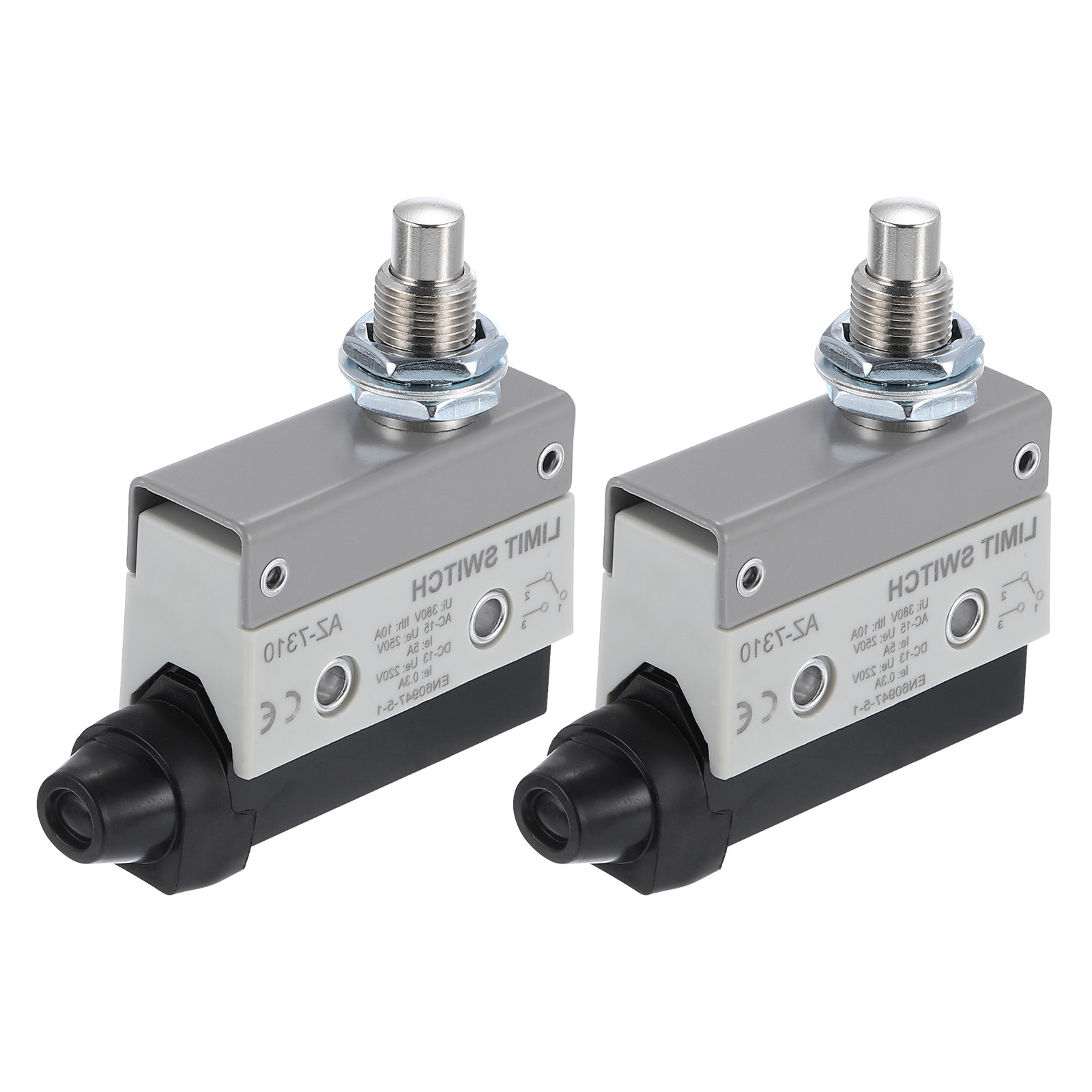 Limit Switch Push Plunger AZ7310 Mount 1NC+1NO 3D Printer Metal Switch 2 Pcs