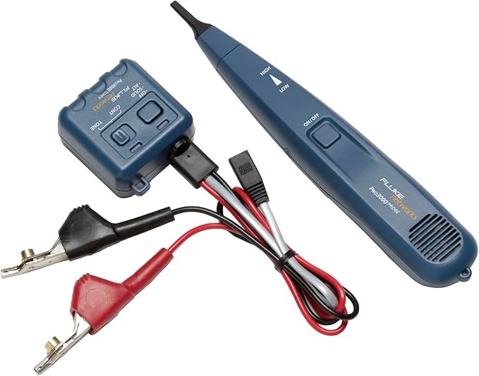 Fluke Networks 26000900 Pro3000 Tone Generator Probe Kit SmartTone Technology