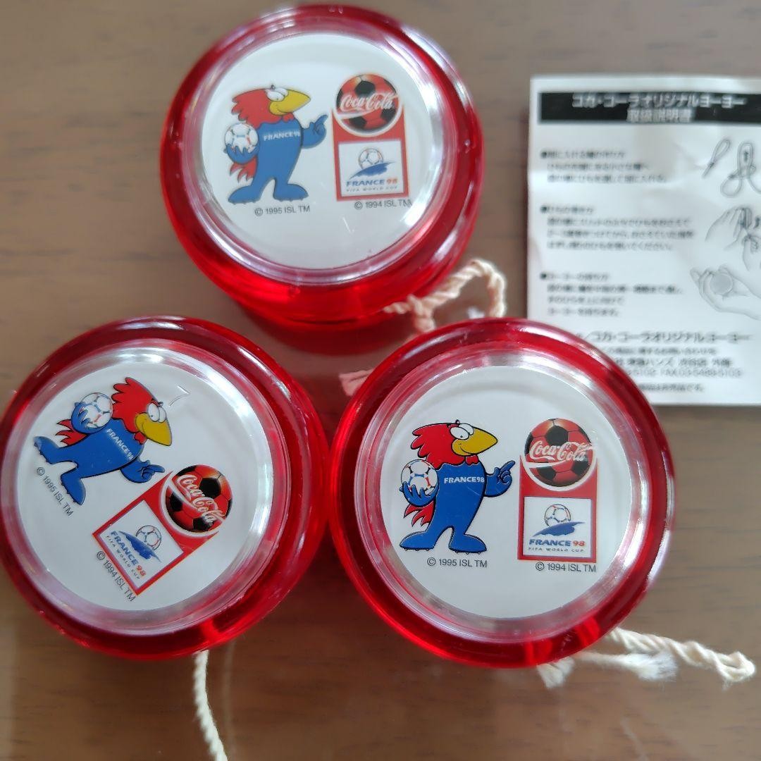 3 CocaCola Yoyos 1998