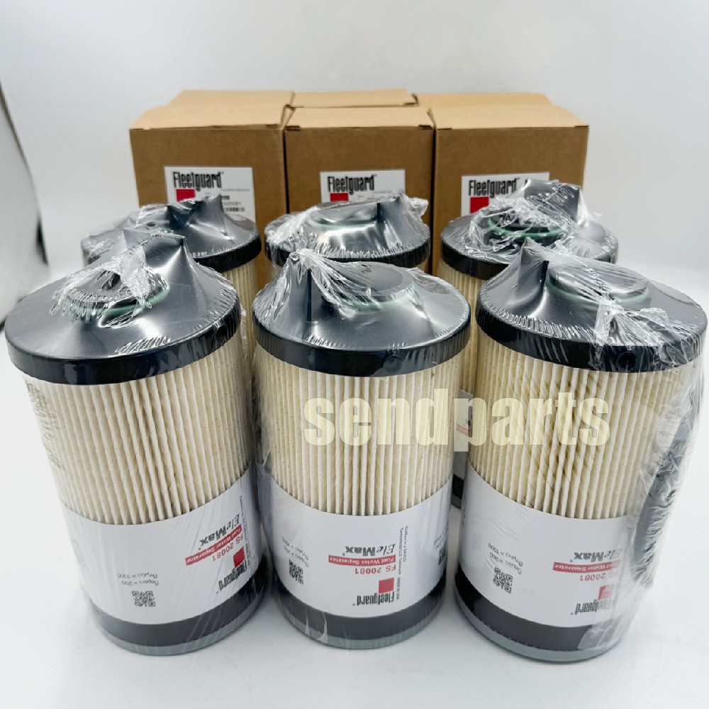 6PCS FS20081 FleetGuard Fuel Filter Water Separator For Cummins A0000904851 NEW