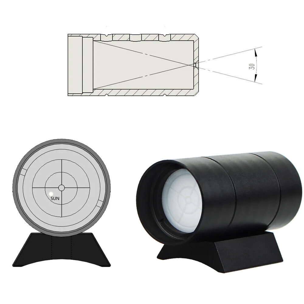 Telescope Metal Solar Finder Scope for Sun Positioning Solar Eclipse Observe