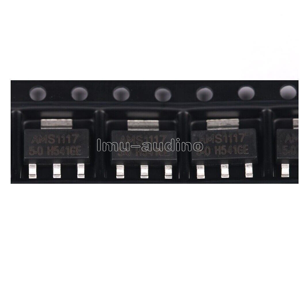 20PCS AMS1117 LM1117 5V 1A SOT-223 Voltage Regulator