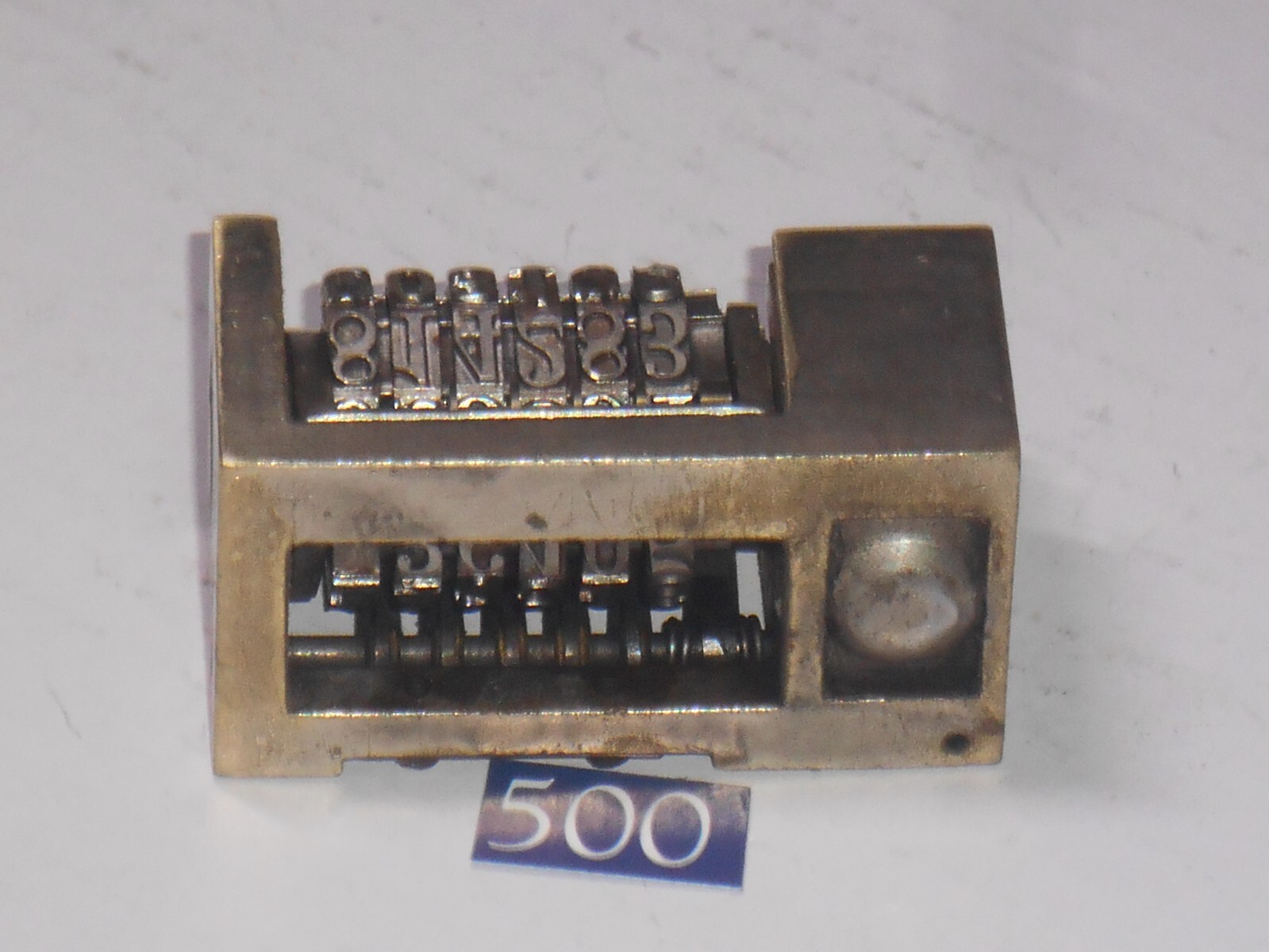 WMA Letterpress Numbering machine | 500