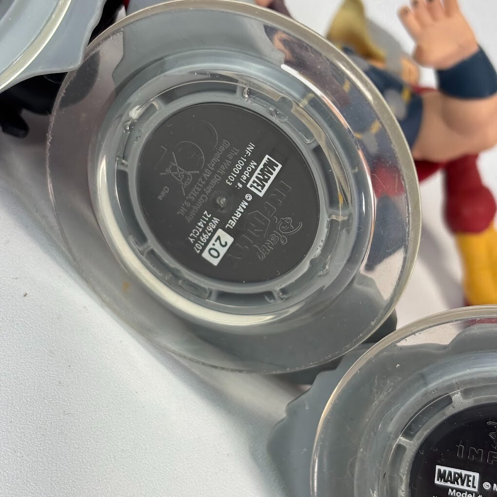Disney Infinity 2.0 Avengers Iron Man Thor Black Widow Characters Figures Lot 4