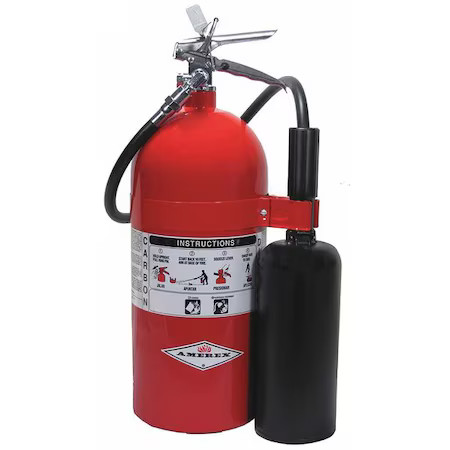 Amerex 330 Fire Extinguisher,  10 Lb Capacity,  Class Bc , Ul Rating10b:C ,