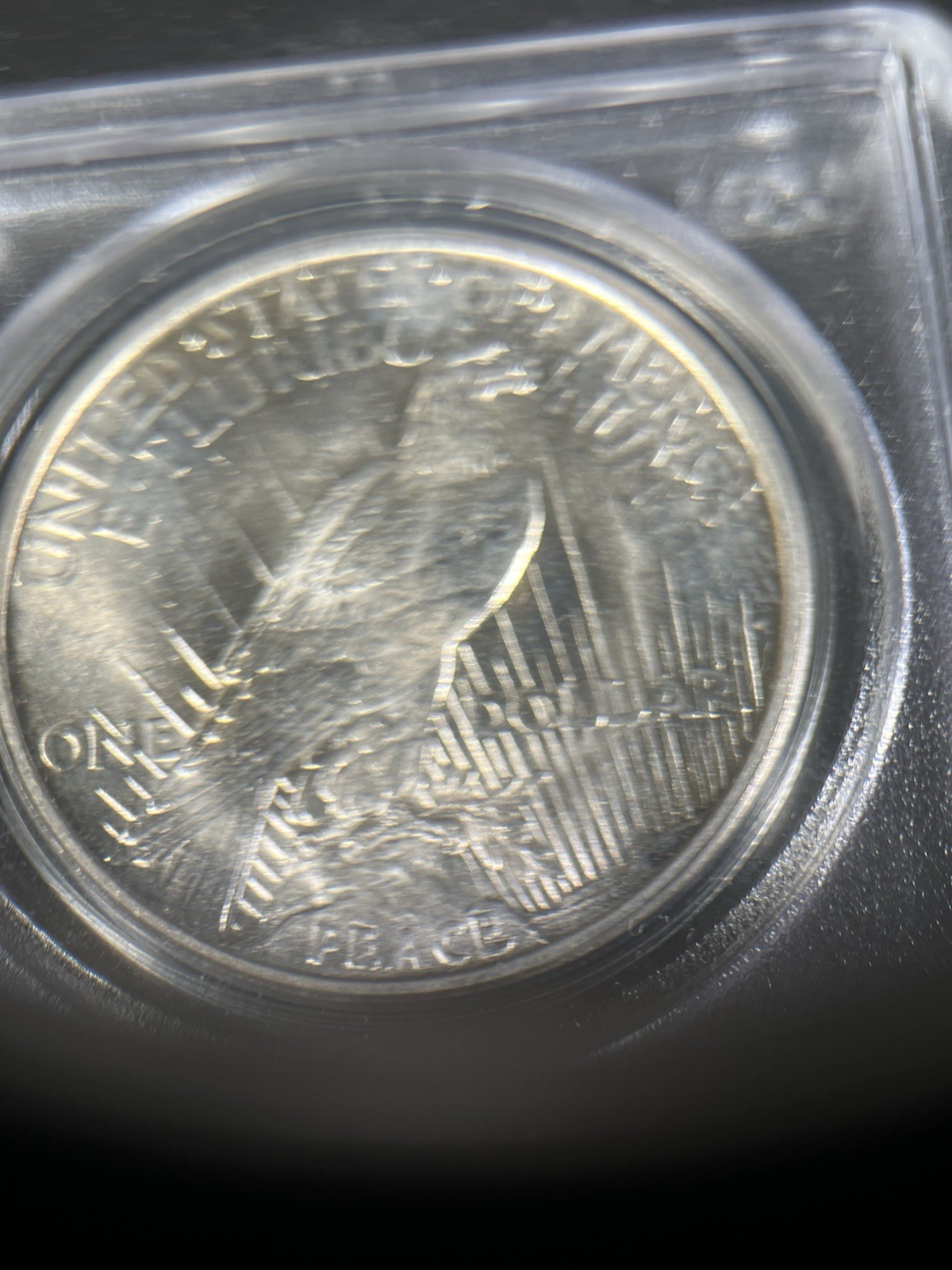 1921 $1 PCGS MS64 High Relief