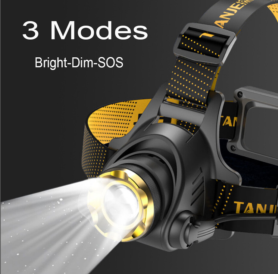 12000000lm LED Headlamp USB Rechargeable Headlight Head Torch Lamp Flashlight