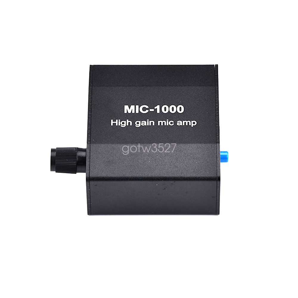Microphone Amplifier Mic Audio Amp High Gain 1000 Times Amplification Accessory