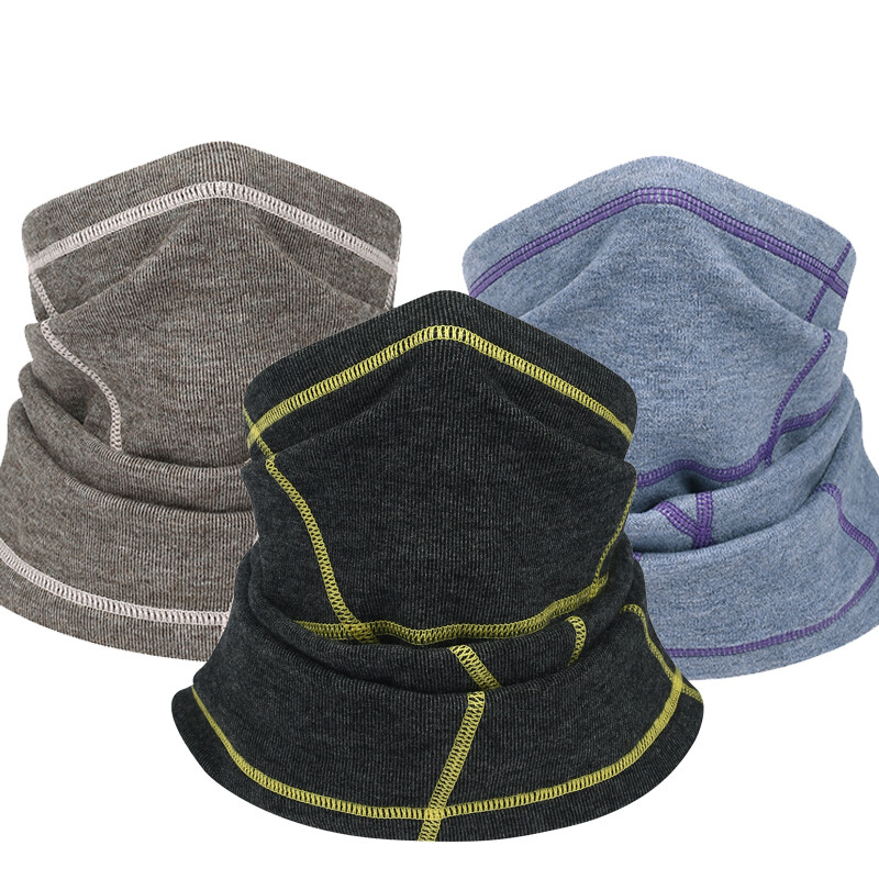 Men Women Outdoor Sports Fleece Winter Neck Warmer Ski Neck Gaiter Face Mask