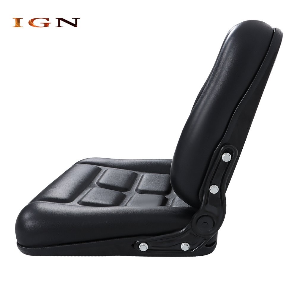 Universal Tractor Forklift Seat Waterproof Adjustable Fold Down Forklift Seat