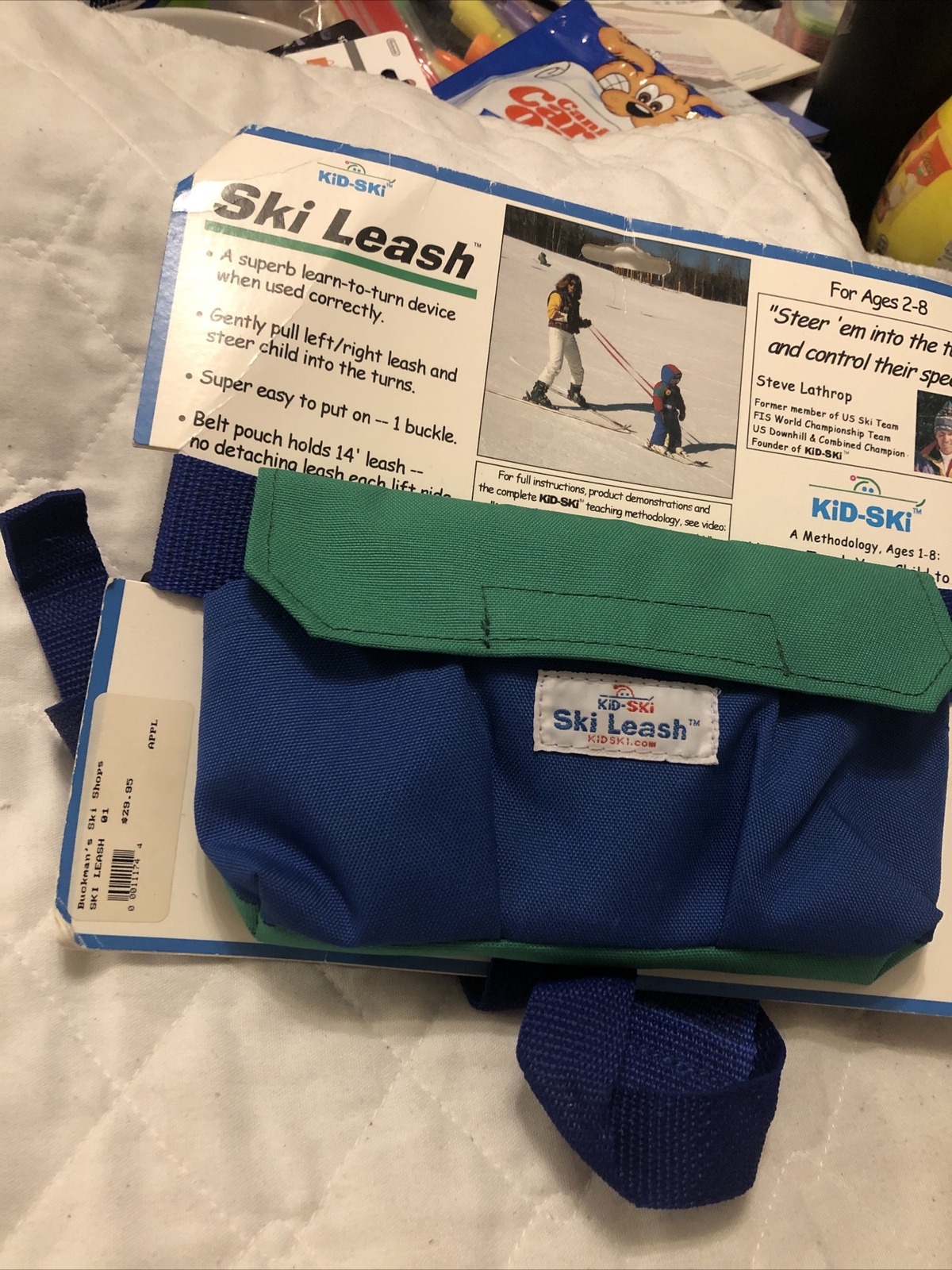 Kids-Ski  Ski Aid To help Control Training Speed & Turning~Steve Lathrop