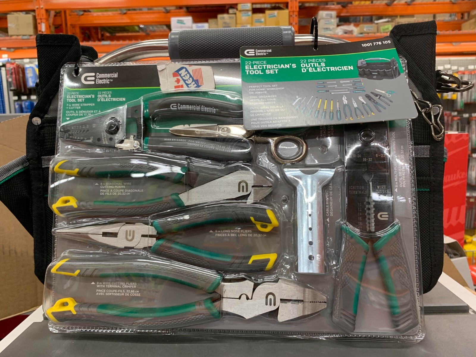 KEENeStore 22-Piece Electrician's Tool Set