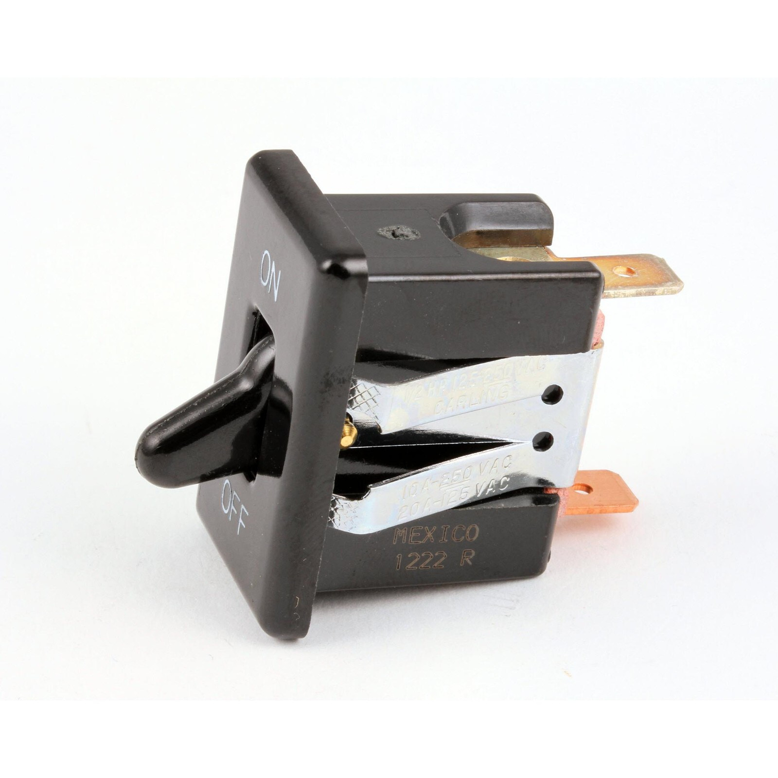 Bunn Switch, Toggle ON-OFF 04225.0002 SPST MAAOA 215-Series Carling Bunn-O-Matic