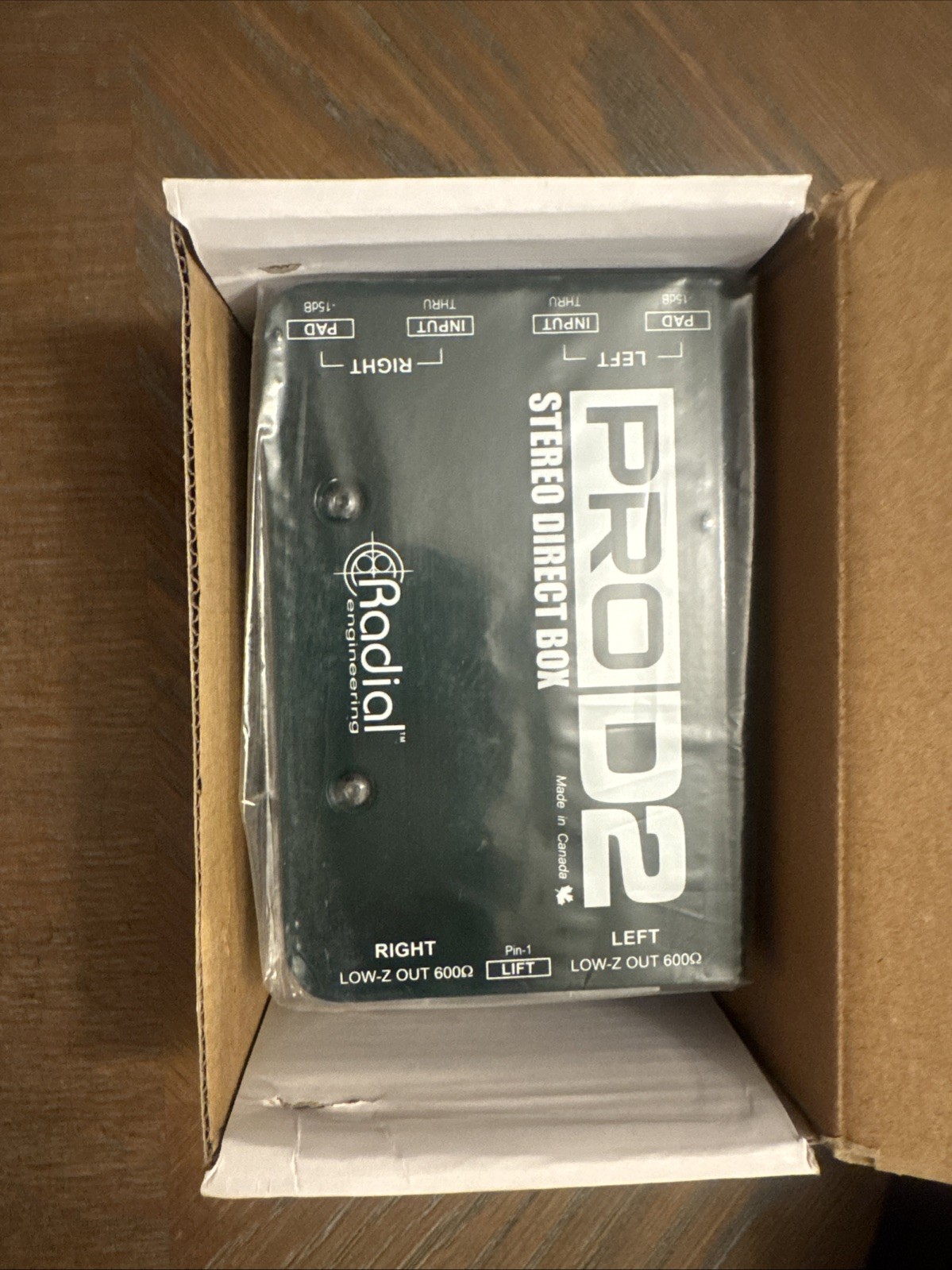 Radial ProD2 Passive Stereo Direct Box