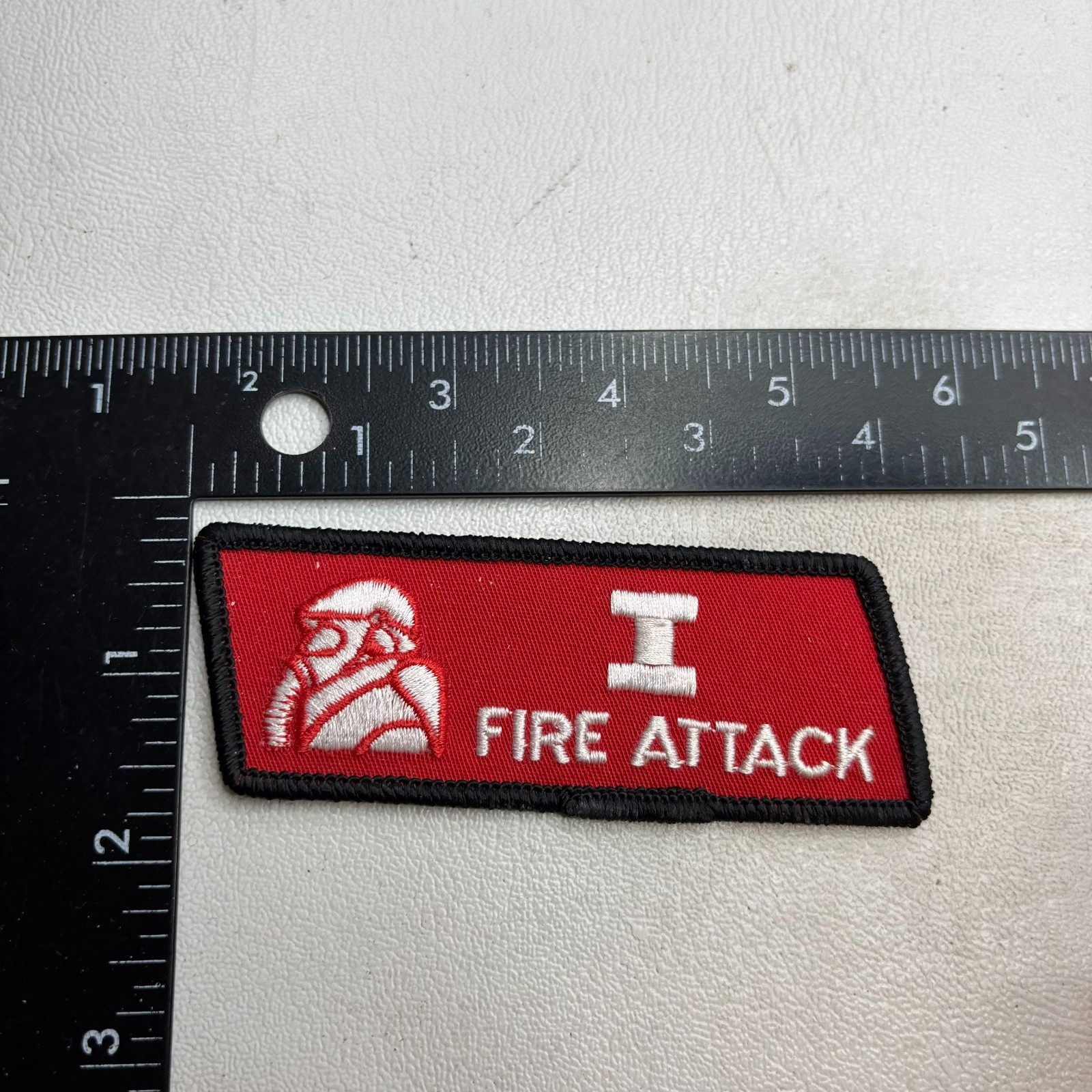 I FIRE ATTACK Patch (Firefighter) Patch 64SR