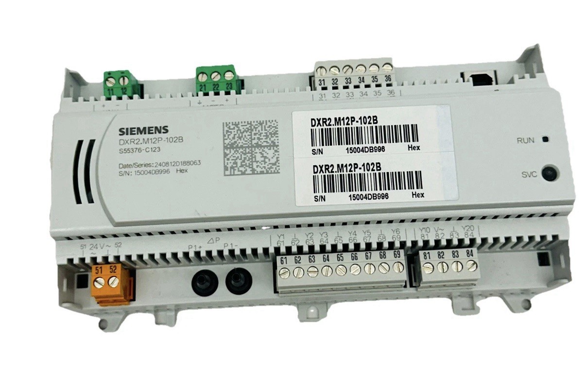 SIEMENS DXR2.M12P-102B / 1P S55376-C123 AUTOMATION STATION