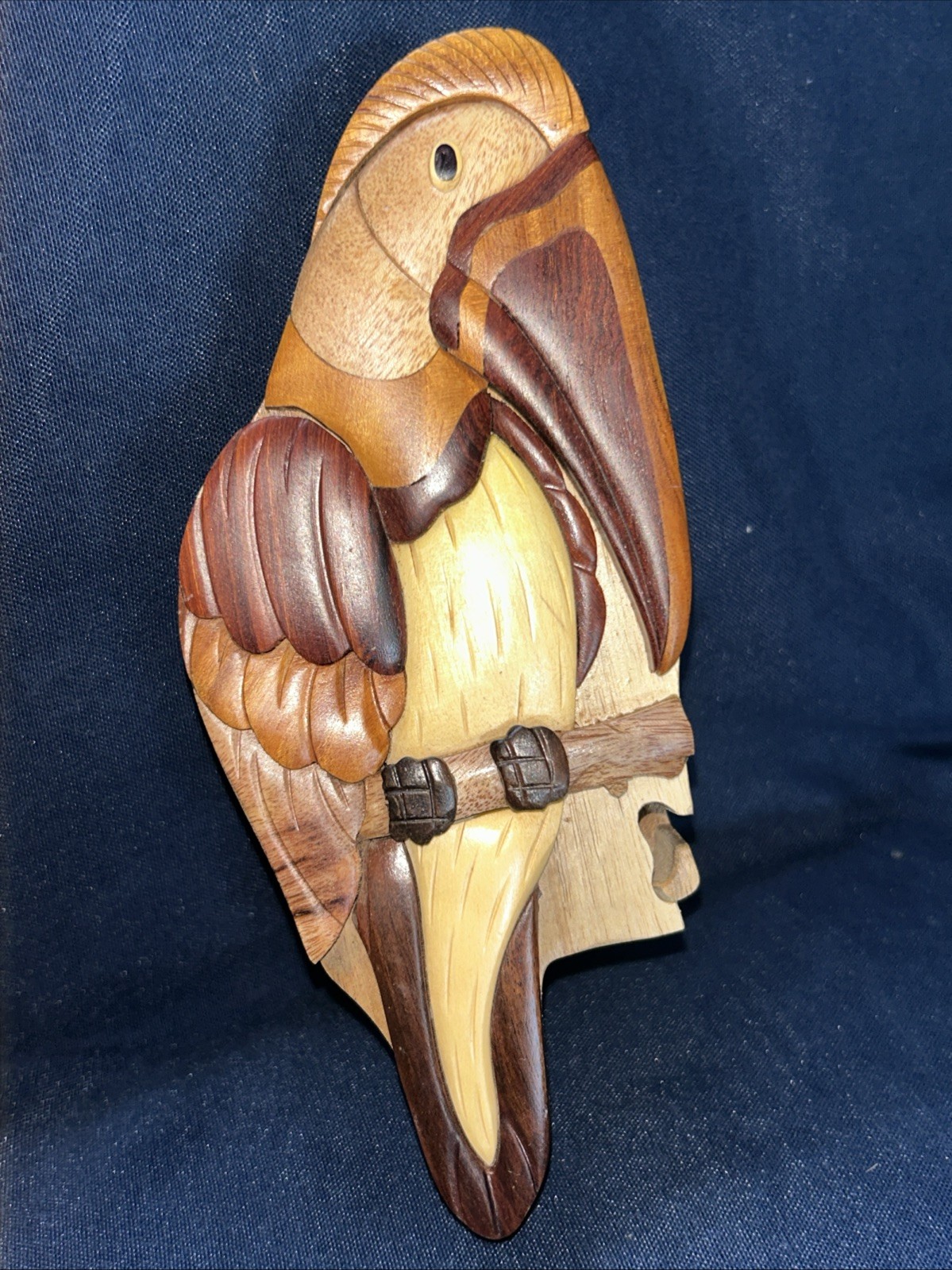 Loland Parrot Puzzle 3D Missing Piece See Pics