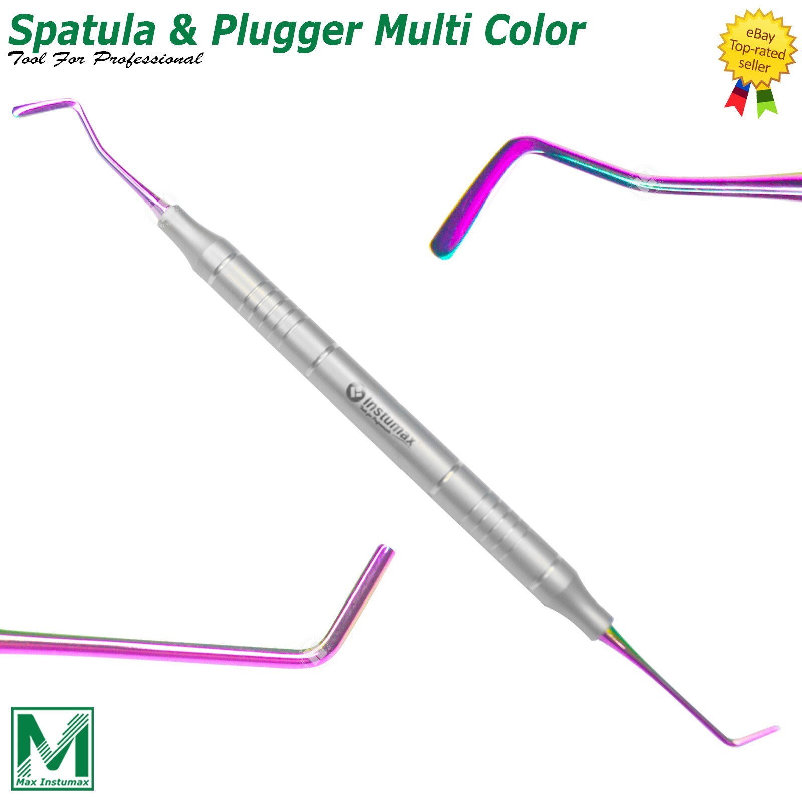 Dental Composite Filling Instruments Spatula & Plugger Titanium Colorful Tips