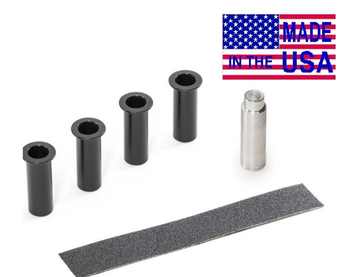 Delrin Door Hinge Bushings for 07-24 Jeep JK 2 Door  w/ Steel Tool Made in USA