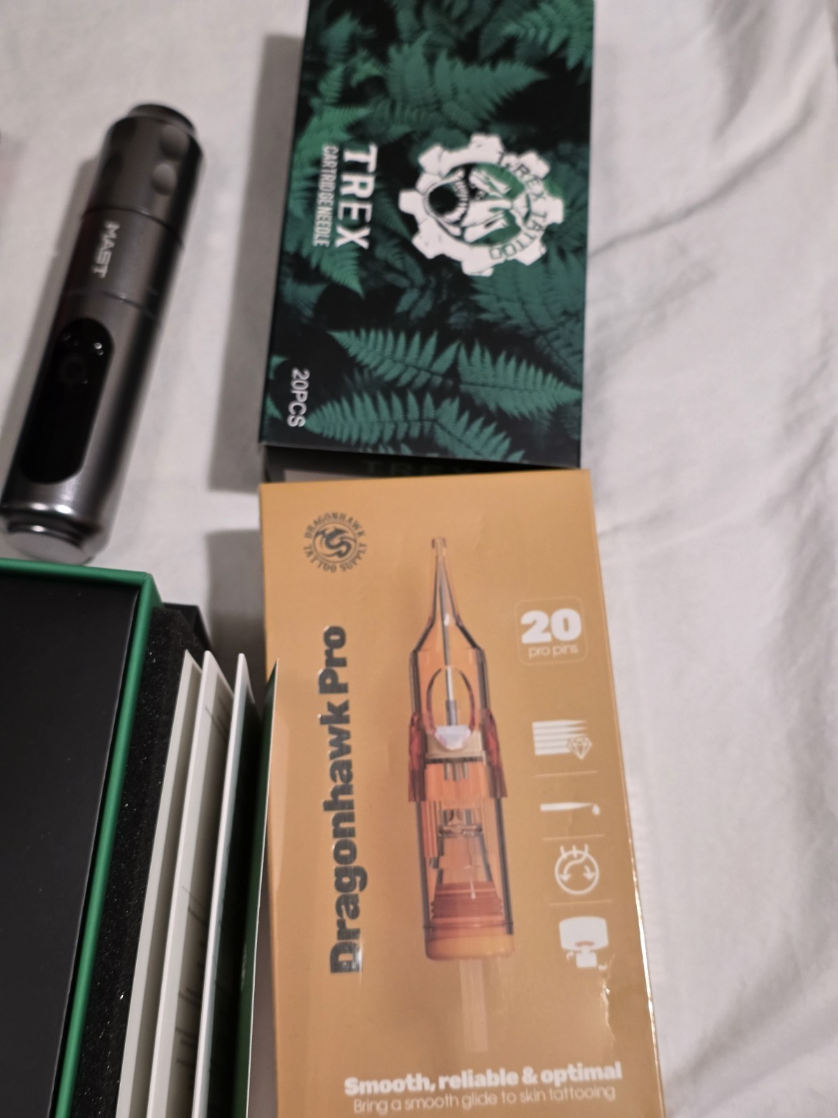 Tattoo Lot, Mast, Dragonhawk, Epic, Full Setup, All New. 5 Machines+Extras